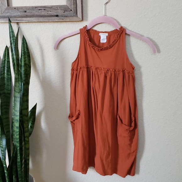 Crewcuts Other - Crewcuts Burnt Orange Tank Dress